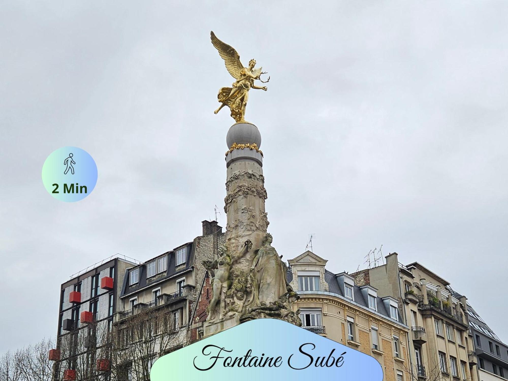 Passage Secret - Ideal Pro, Couples, Familles & Amis - Le Calme En Hypercentre - Wifi Haut Debit - Netflix - Machine A Laver - Gare, Cathedrale, Commerces, Restaurants & Transports En Commun A Moins De 10 Minutes A Pied 랭스 외부 사진